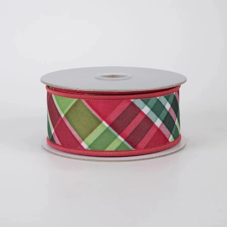 1.5" x 10yd Bold Plaid Craig Bachman LS1110T9