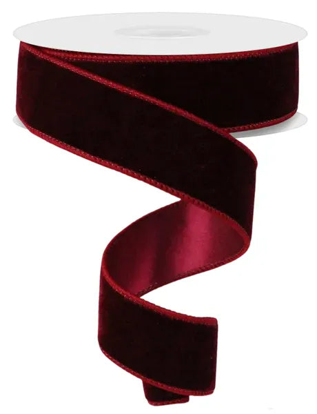 1.5" x 10yd Deluxe Velvet/Satin Backing Craig Bachman RGE165805