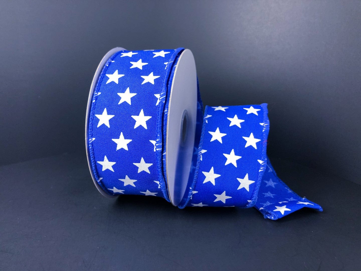 1.5" X 10YD Star Ribbon - Royal Blue/White Craig Bachman RIBBON 41223-09-25