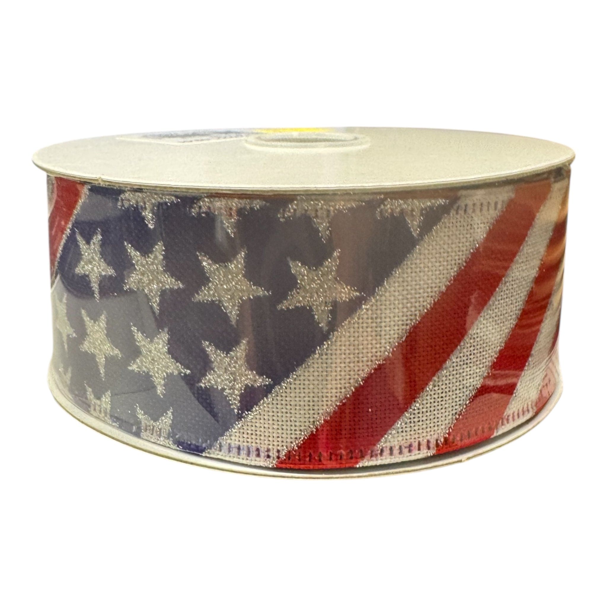 1.5" x 10yd Stars and Stripes - Red/Royal Blue/White Craig Bachman RIBBON 45001-09-01