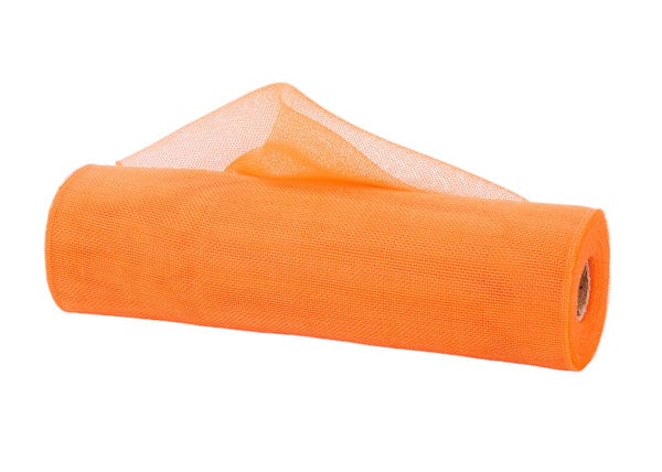 10.25" x 10yd Fine Weave Mesh - Orange Shirleys of Collins Mesh RY500020