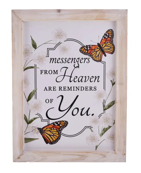 16"H x 12"L Messenger Heaven/Frame Craig Bachman AP0414