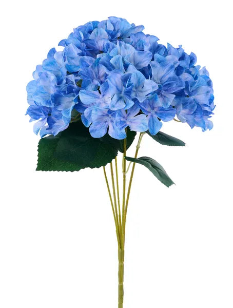 16"L Fabric Hydrangea Bush x 5 Craig Bachman FN175432