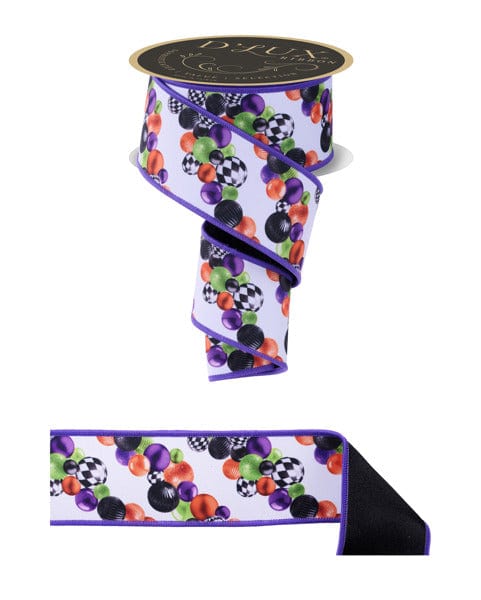 2.5" x 10yd Ball Ornament Garland/Fused Craig Bachman LX1140YT