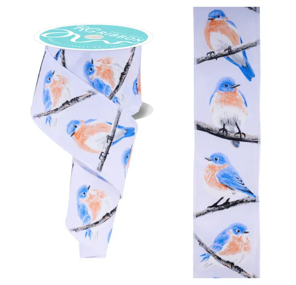 2.5" x 10yd Chubby Birds Craig Bachman RGF1571RW