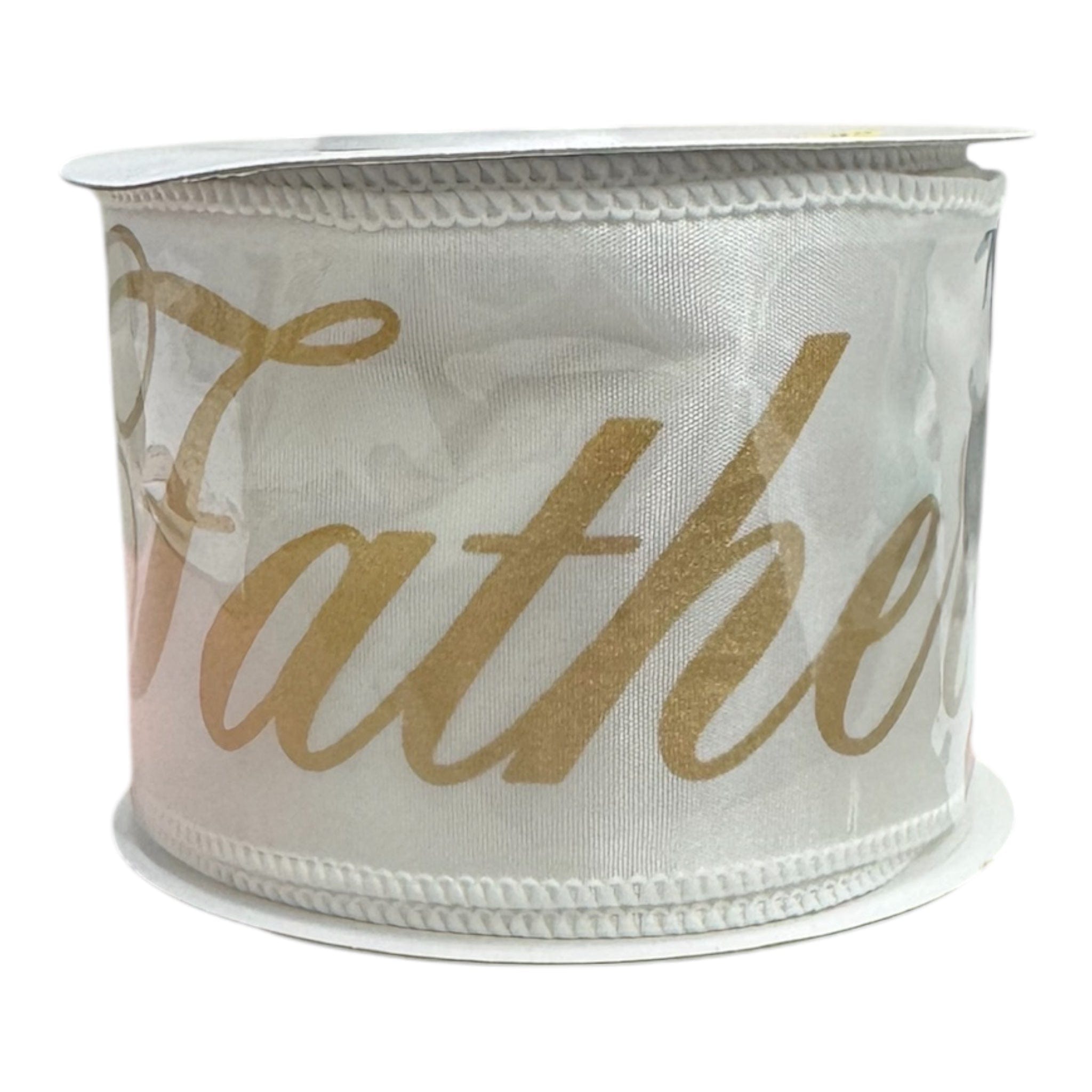2.5" X 10YD Father Sympathy Ribbon Shirleys of Collins RG185627