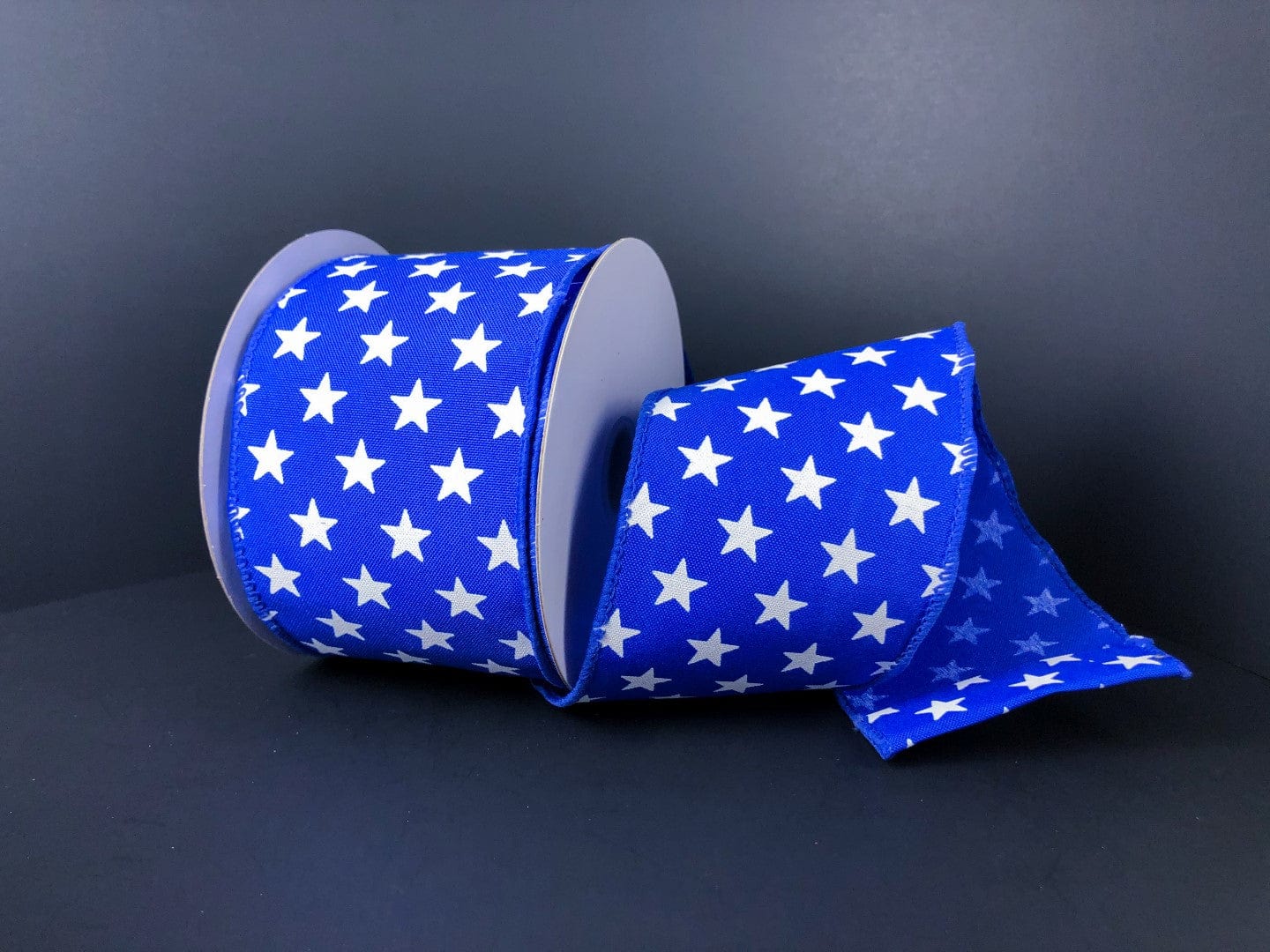 2.5" X 10YD Star Ribbon - Royal Blue Jascotina Ribbon 41223-40-25