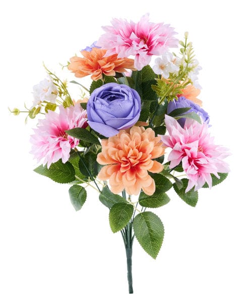 20"L Dahlia/Zinnia/Rose/Hydrangea Bush Craig Bachman FB197773