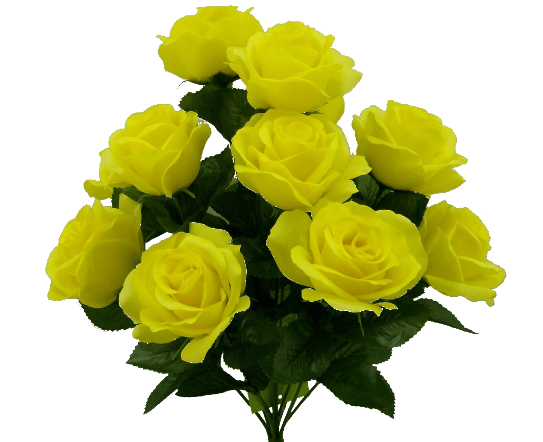 Color Fast Lillian Open Rose-Yellow Liberty Floral Flowers 30388YW