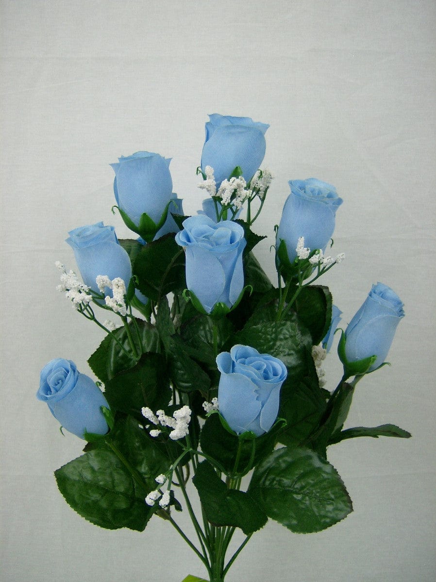 Color Fast Lillian Rose Bush - Light Blue Shirley's Direct 30308-SEREN