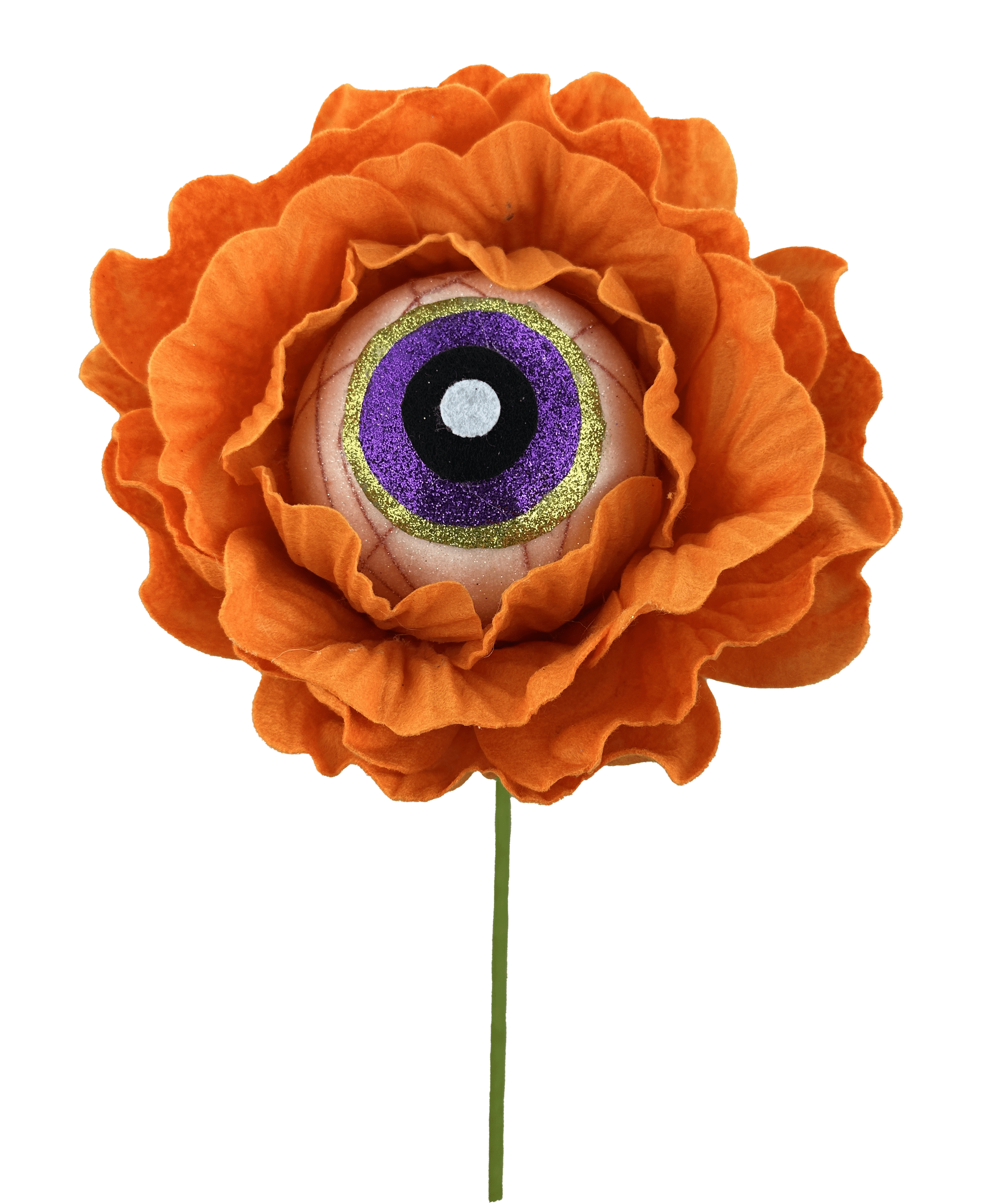 EYE BALL FLOWER STEM -ORANGE Liberty Floral 57240OR