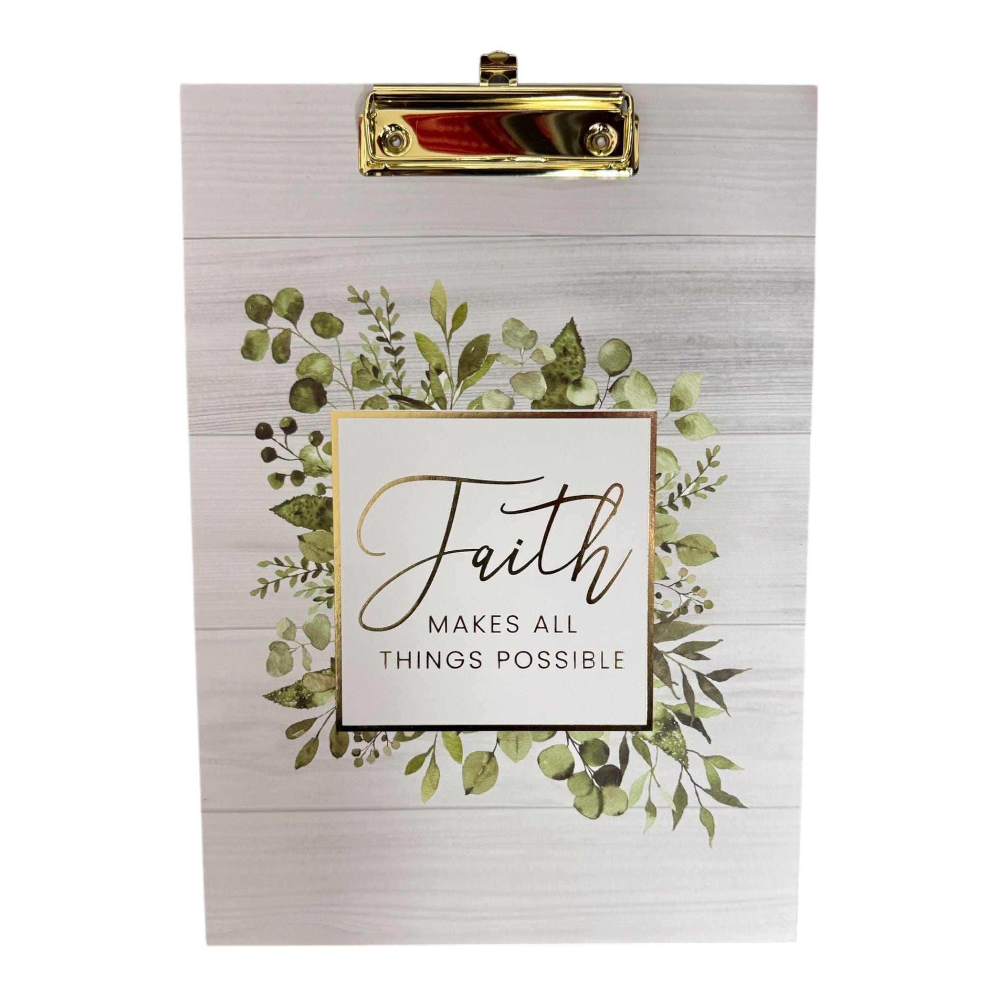 Faith Makes All Things Possible Clipboard Shirley's of Collins SP4862