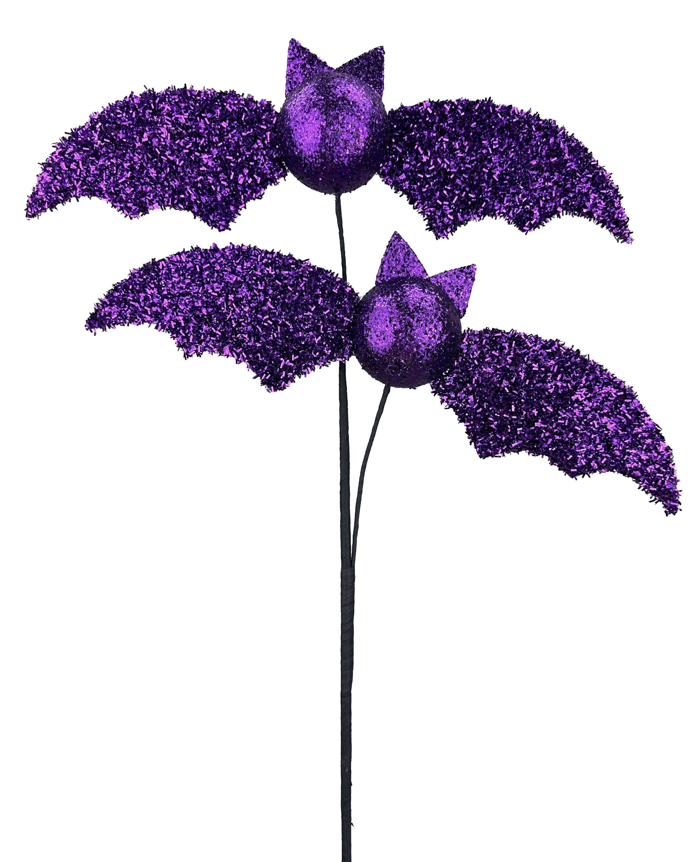 FRIZZY BAT SPRAY X 2 H25 PURPLE Liberty Floral 57262PU