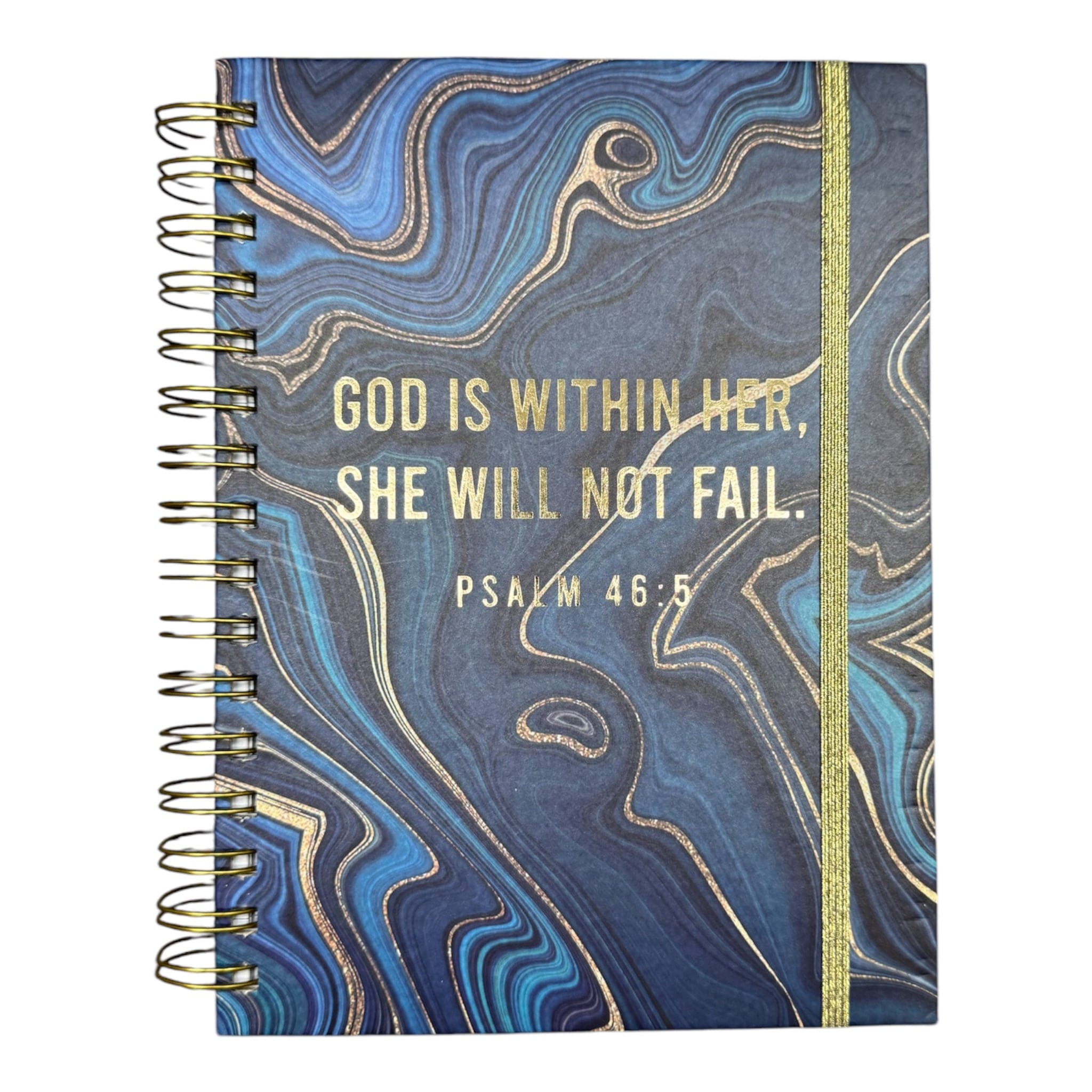 God Is Within Her, She Will Not Fail Journal Shirley's of Collins SP6166