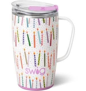 Make A Wish Travel Mug 18oz Shirleys of Collins S102-C18-WS