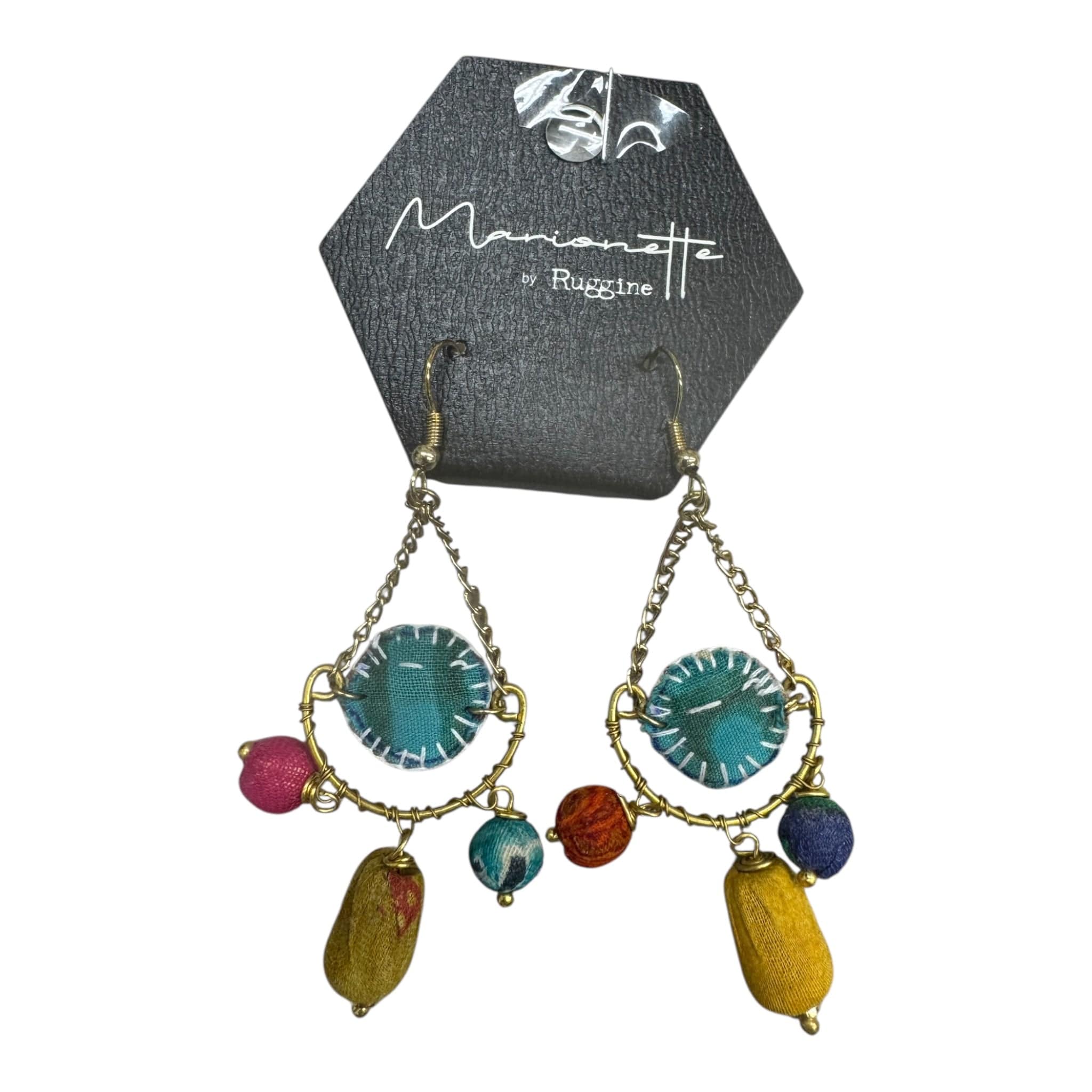 Multi Color Earrings Urbanista 510E3025 Multi