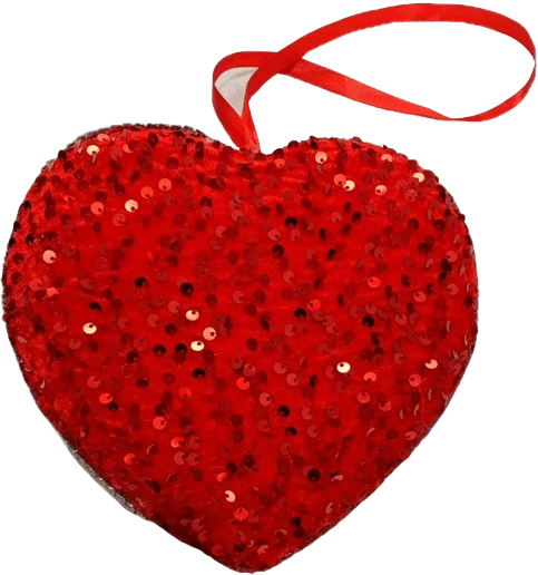 Ornament Heart Liberty Floral 63566RD