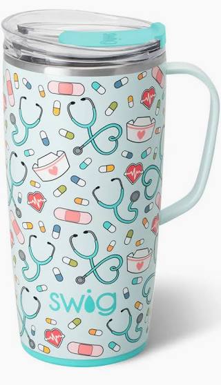 Scrub Life Travel Mug 22oz Shirleys of Collins S102-M22-UB