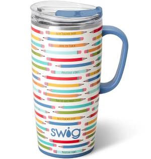 Teacher Life Travel Mug 22oz Shirleys of Collins S102-M22-TL