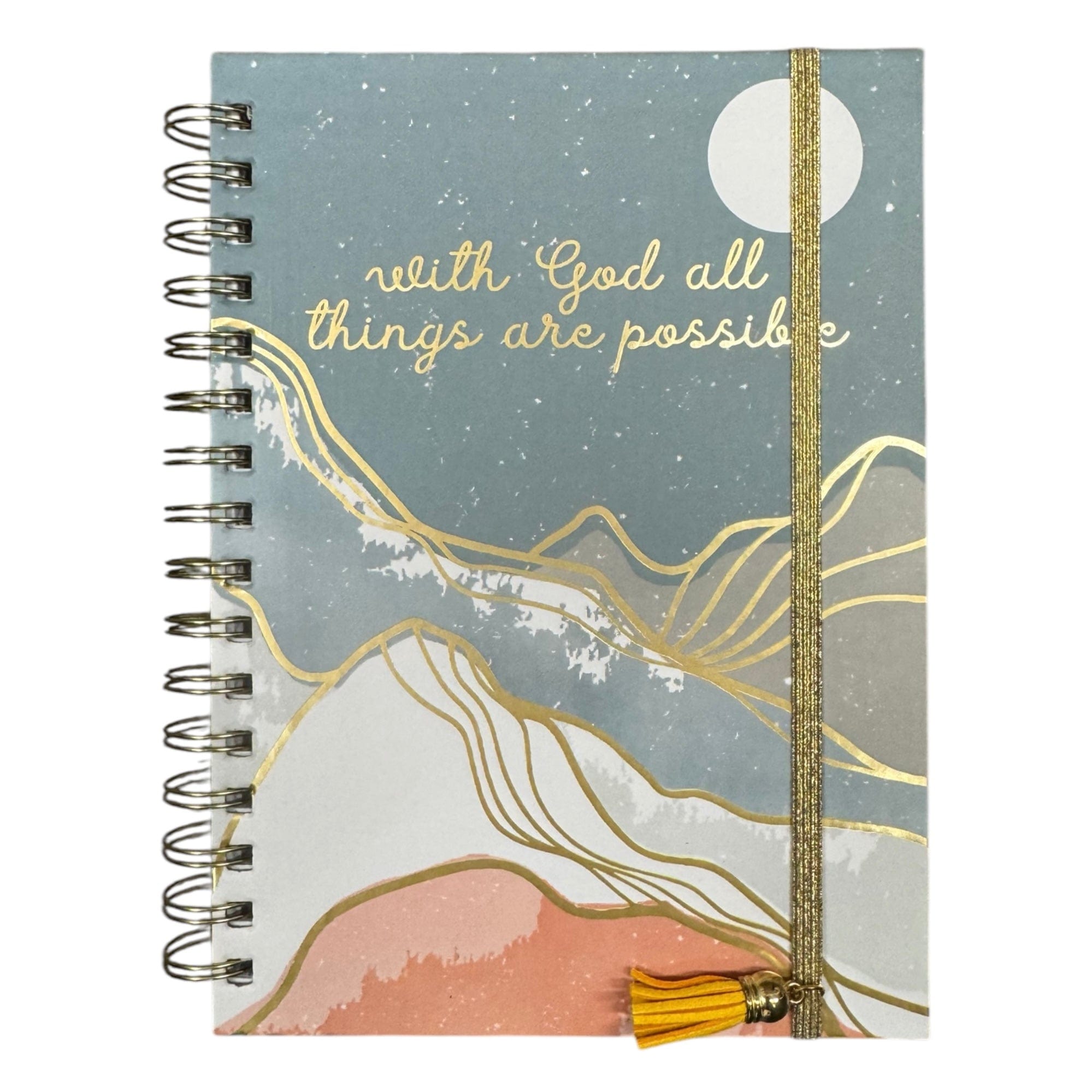 With God All Things Are Possible Journal Shirley's of Collins SP6740