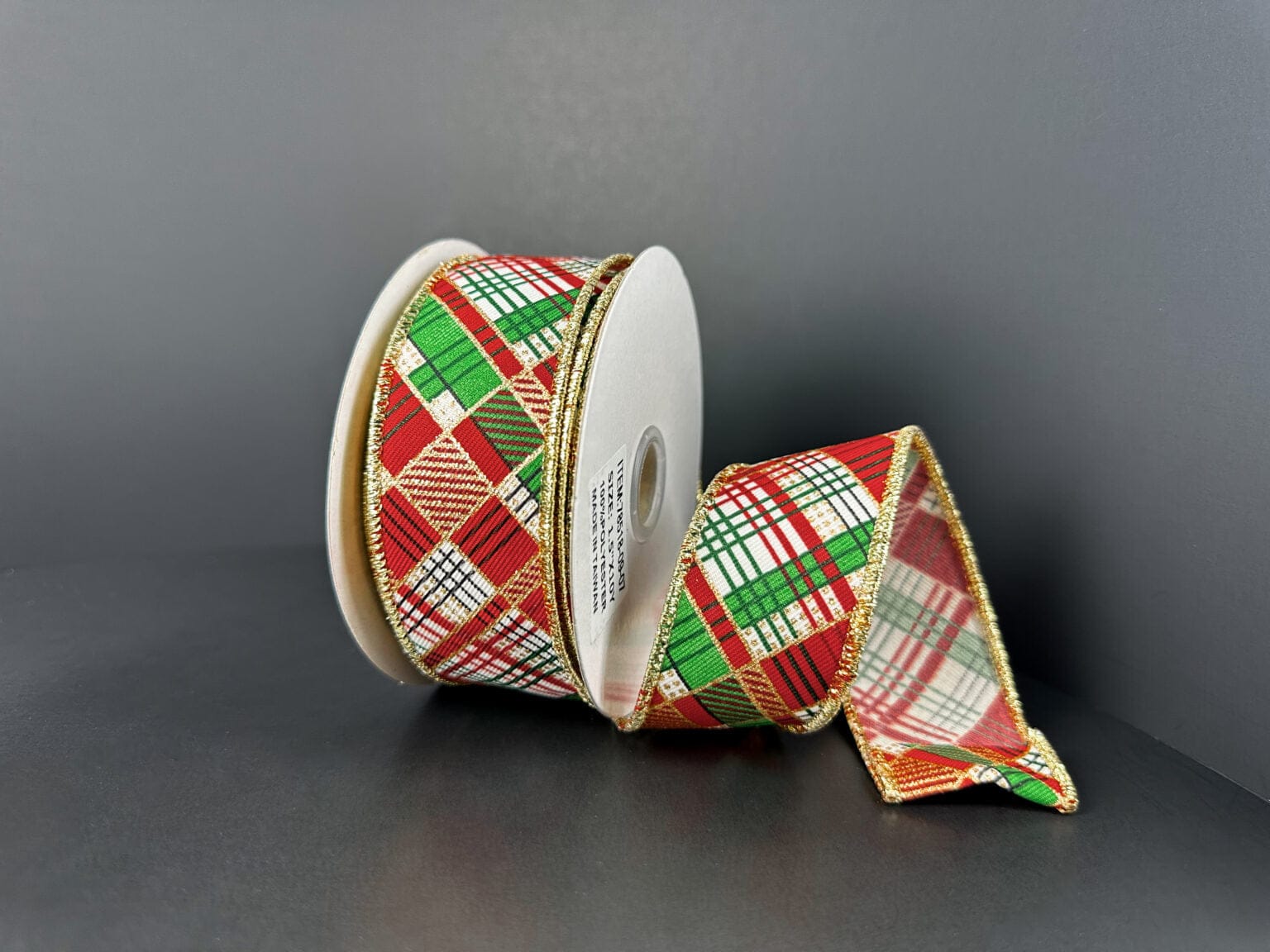 1.5" CHRISTMAS PLAID Craig Bachman 78518-09-07