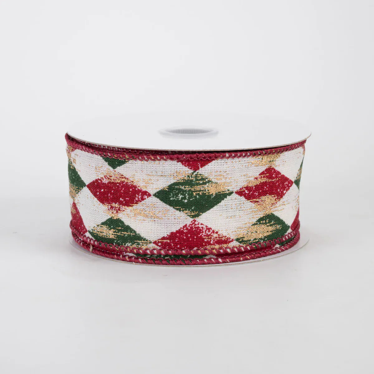 1.5" X 10 YARDS HARLEQUIN RIBBON Jascotina 73523-40-17