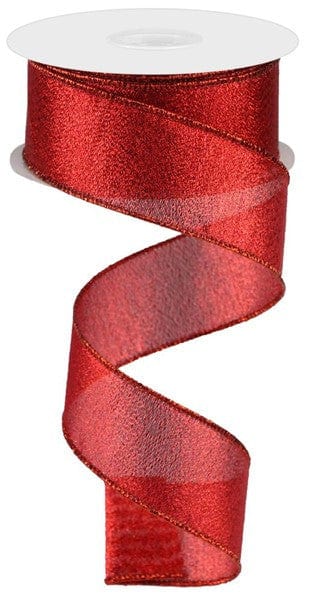 1.5" X 10Yd Metallic - Red Craig Bachman RM994424