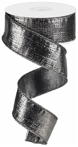 1.5" X 10YD METALLIC RIBBON - PEWTER Craig Bachman RG01399H9