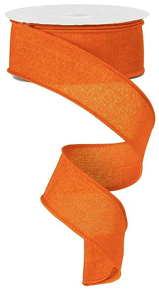 1.5" x 10yd Royal Burlap - Orange Craig Bachman RG127820