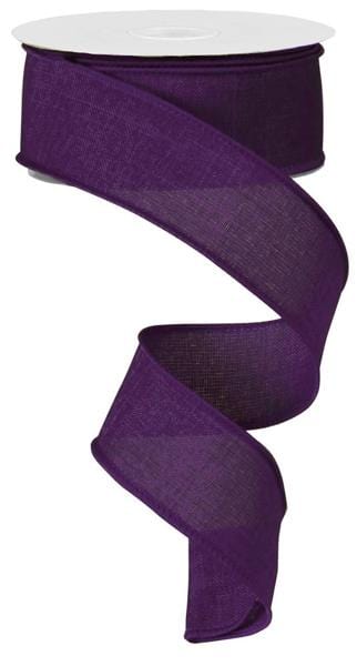 1.5" x 10yd Royal Burlap - Purple Craig Bachman Ribbon RG127823