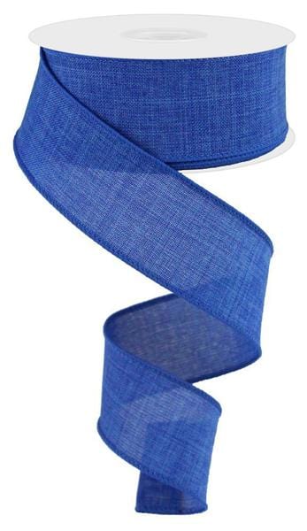 1.5" x 10yd Royal Burlap-ROYAL BLUE Craig Bachman RG127825