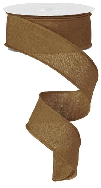 1.5" X 10YD ROYAL BURLAP - TAN Craig Bachman Ribbon RG1278F2