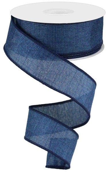 1.5" X 10YD Shiny Royal Ribbon-DENIM Craig Bachman RG01880C6