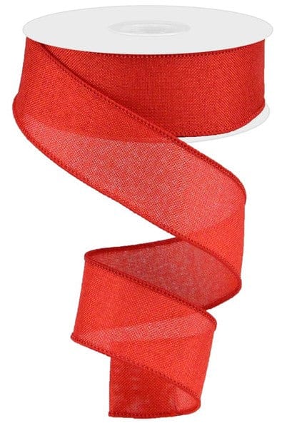 1.5" X 10YD Shiny Royal Ribbon-RED Craig Bachman RG0188024