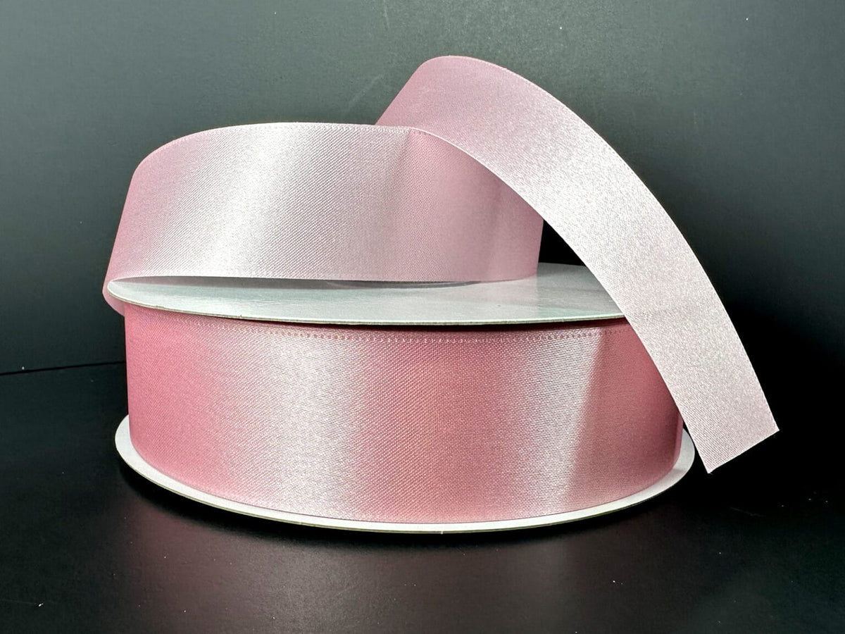 1.5"X100YD PINK STIFF SINGLE FACE SATIN Jascotina 921009-03