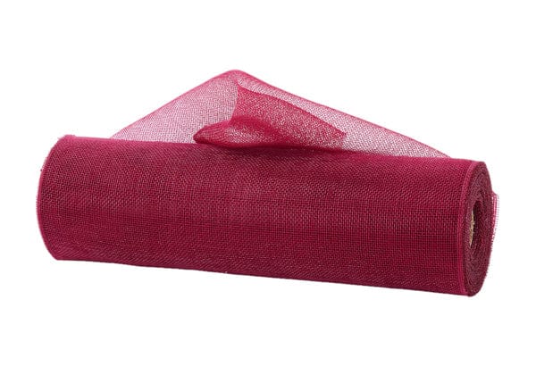 10.25" x 10yd Fine Weave Mesh - Burgundy Craig Bachman Mesh RY500005