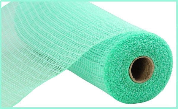 10.25"X10yd Faux Jute/Pp Check - Mint Green Craig Bachman RY8313T9