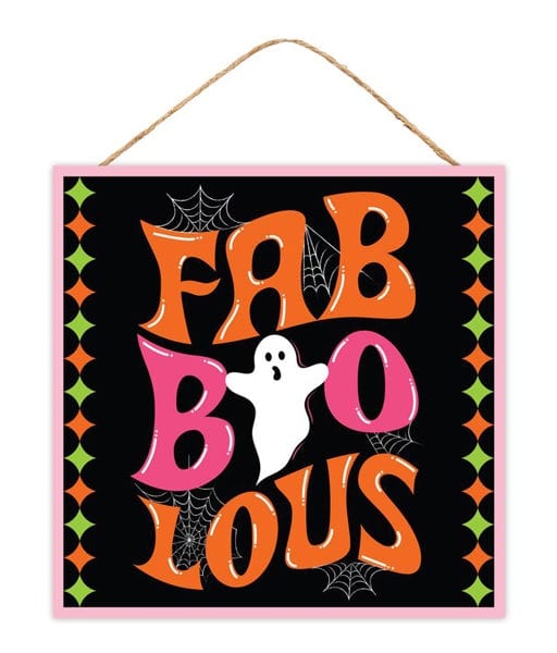 10"Sq Fabboolous Sign Shirleys of Collins AP7348