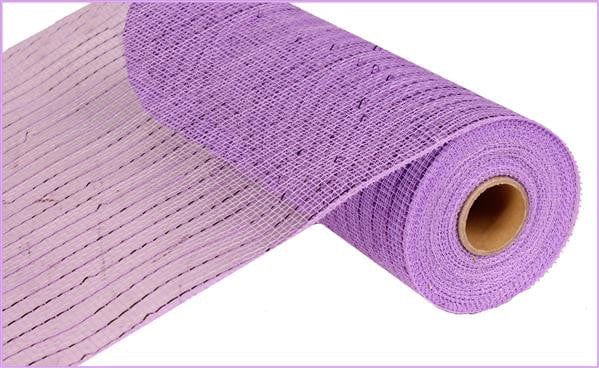 10"X10YD Metallic Mesh - Lavender W/Lavender Foil Craig Bachman RE800113