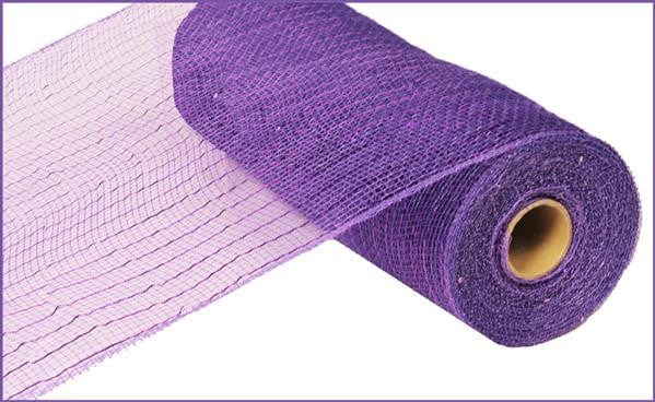 10"X10YD Metallic Mesh - Purple W/Purple Foil Craig Bachman RE800123