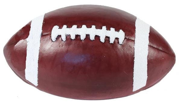 11"L Natural Brown Football Shirley's Direct MZ2056