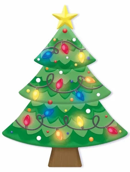12.5"H Metal/Embossed Christmas Tree Craig Bachman MD1664H9