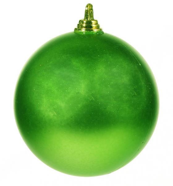 120MM V.P. Smooth Ball Ornament-Matte Green Shirley's Direct XJ666509