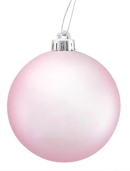 120MM V.P. Smooth Ball Ornament-Matte Icy Pink Shirley's Direct XJ6665WF