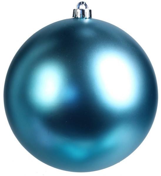 120MM V.P. Smooth Ball Ornament-Matte LT Turquoise Shirley's Direct XJ6665HE