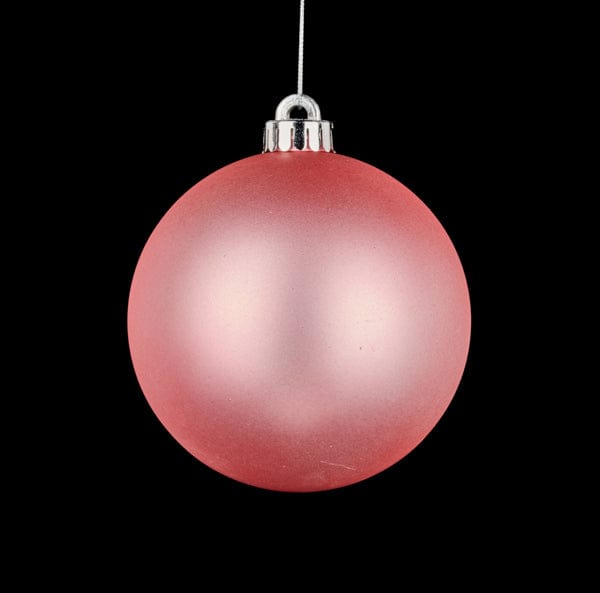 120MM V.P. Smooth Ball Ornament-Matte Pink Shirley's Direct XJ666522