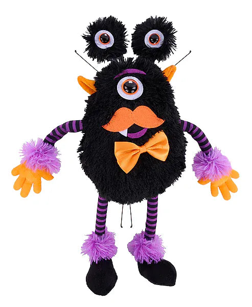 15.25"H Plush Monster W/Bowtie Craig Bachman HH403966