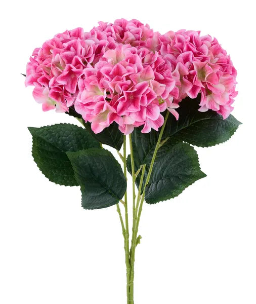 18.5"L Fabric Hydrangea Bush x 5 Craig Bachman FN175511