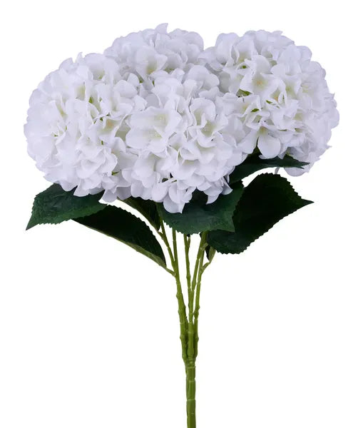 18.5"L Fabric Hydrangea Bush x 5 Craig Bachman FN175527