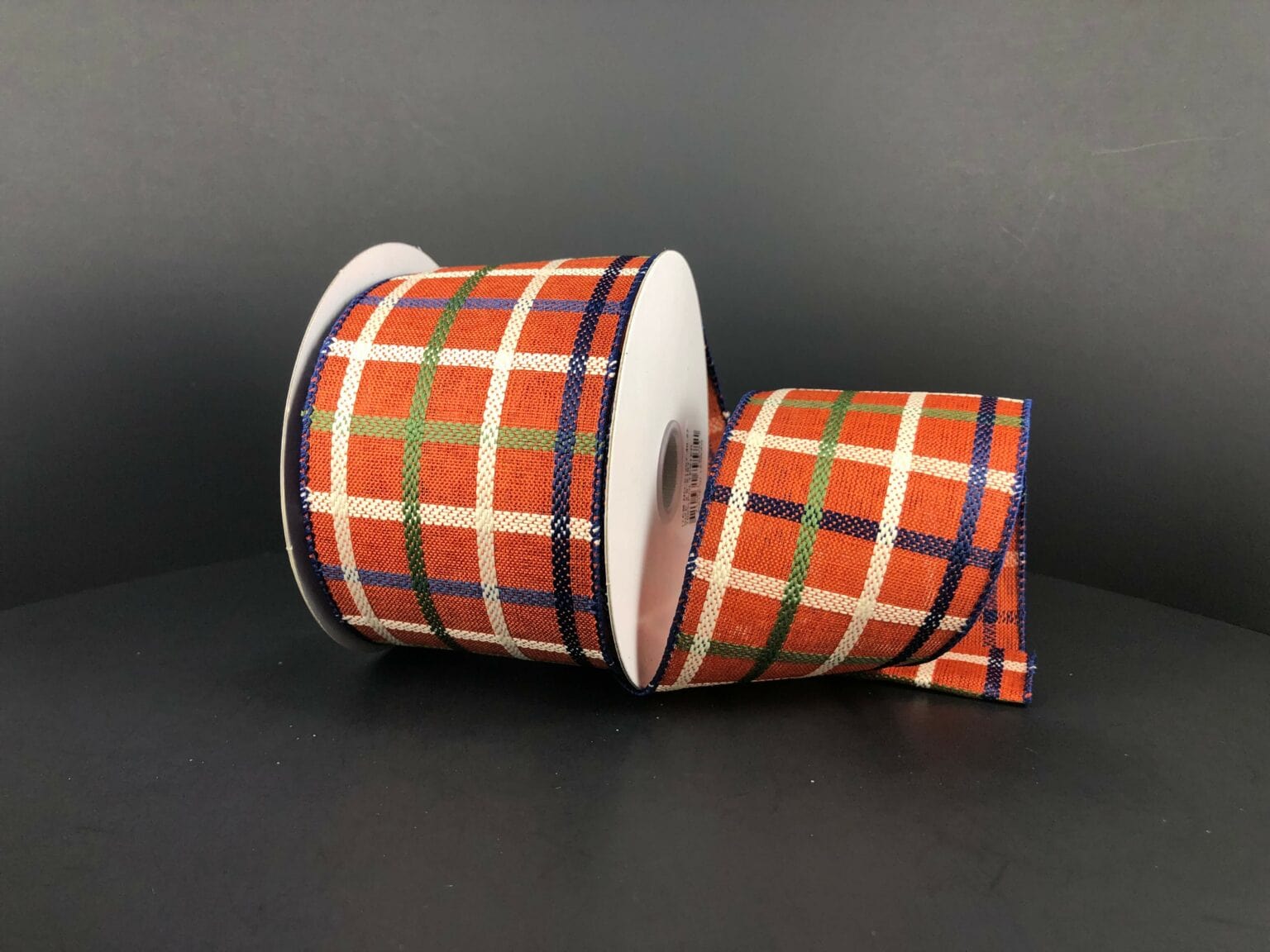 2.5" Multi Color Plaid Ribbon - Fall Colors Jascotina Ribbon 61207-40-27